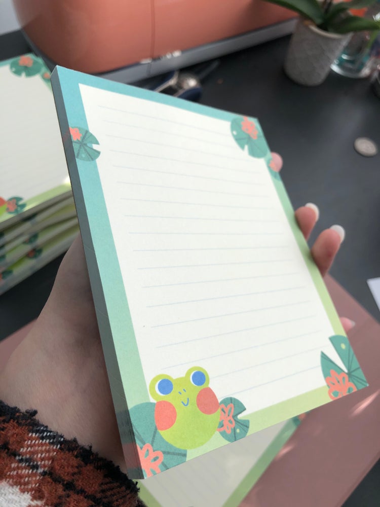 froggie notepad