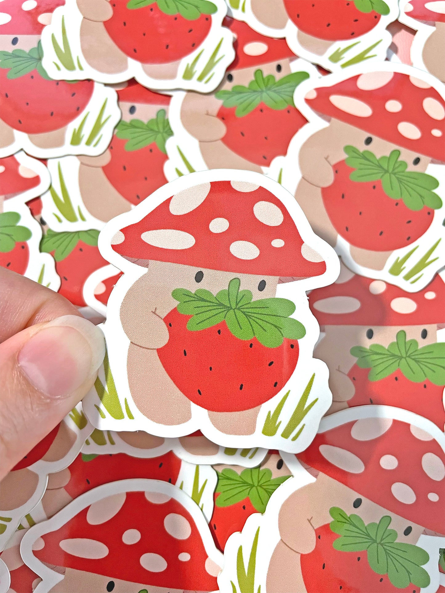 mushroom sticker