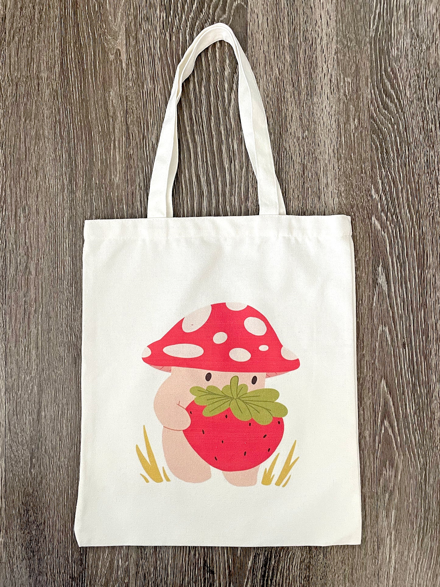 mushroom tote bag