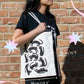 black cat tote