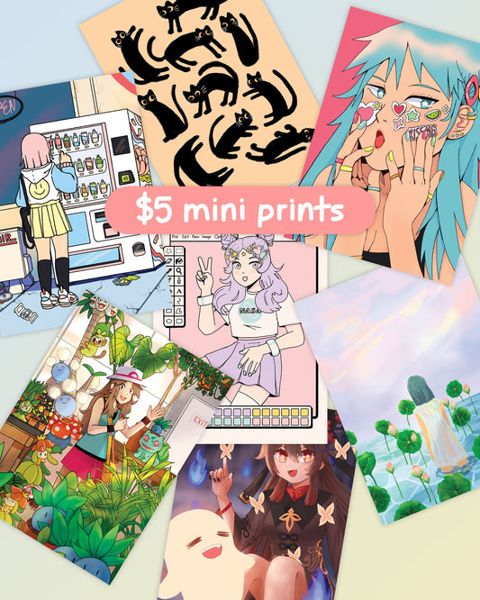 5x7 mini prints
